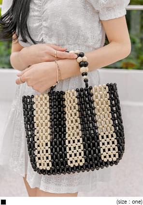 NATURAL WOOD TOTE BAG