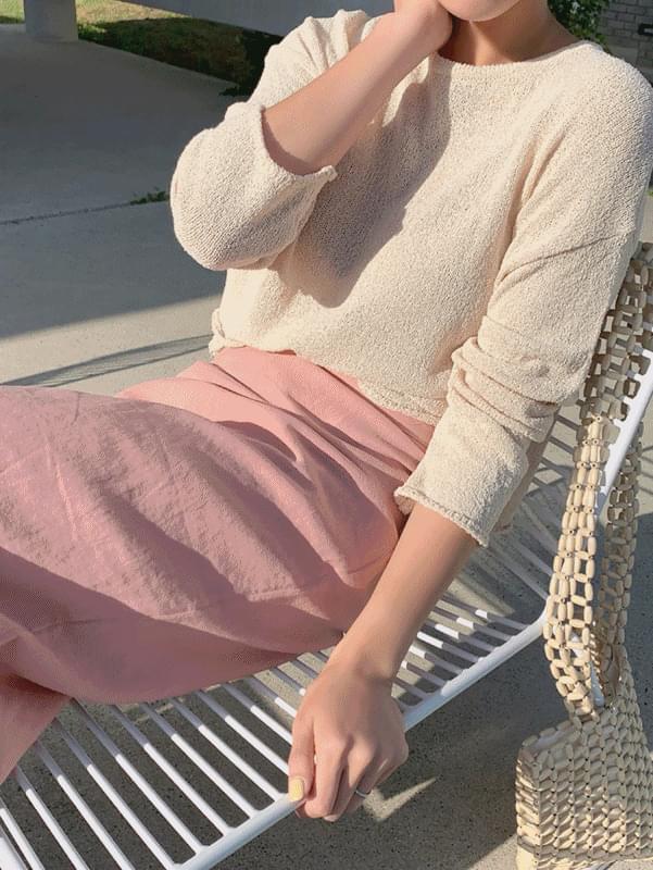 Pogle crop knit