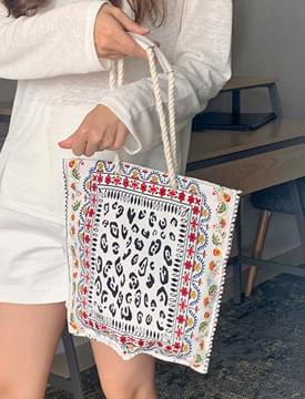 Flower Indian Eco Bag キャンバスバック