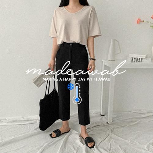 (예쁘진)쿨린넨일자팬츠