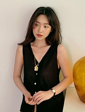 유니크 골드펜던트목걸이