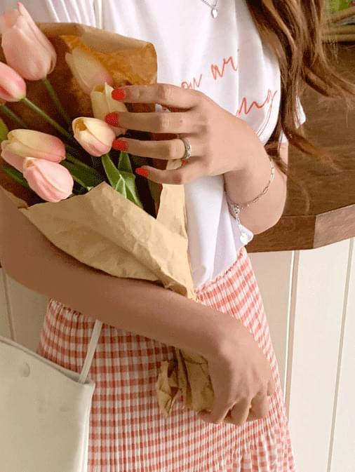 어메이징 레터링 텐셀 티셔츠