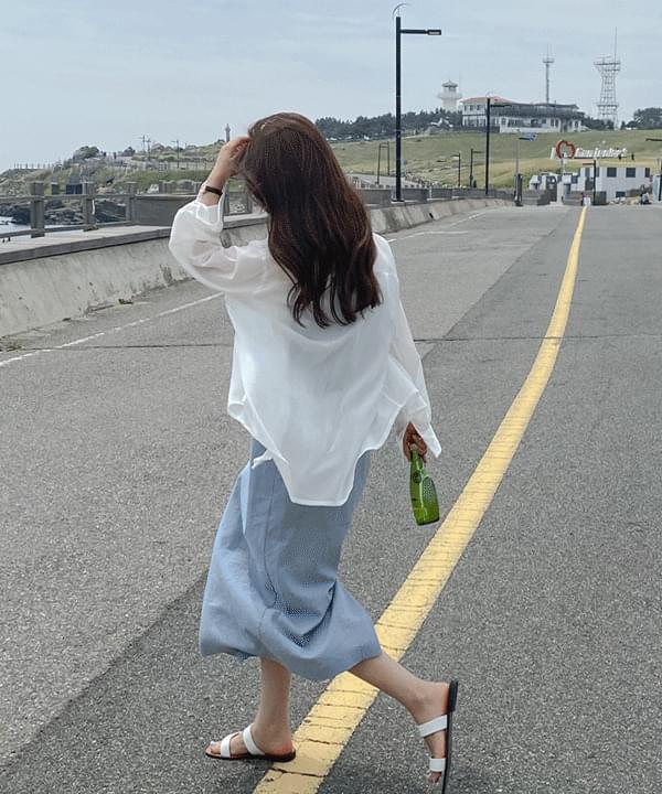 레이블 린넨 나시원피스