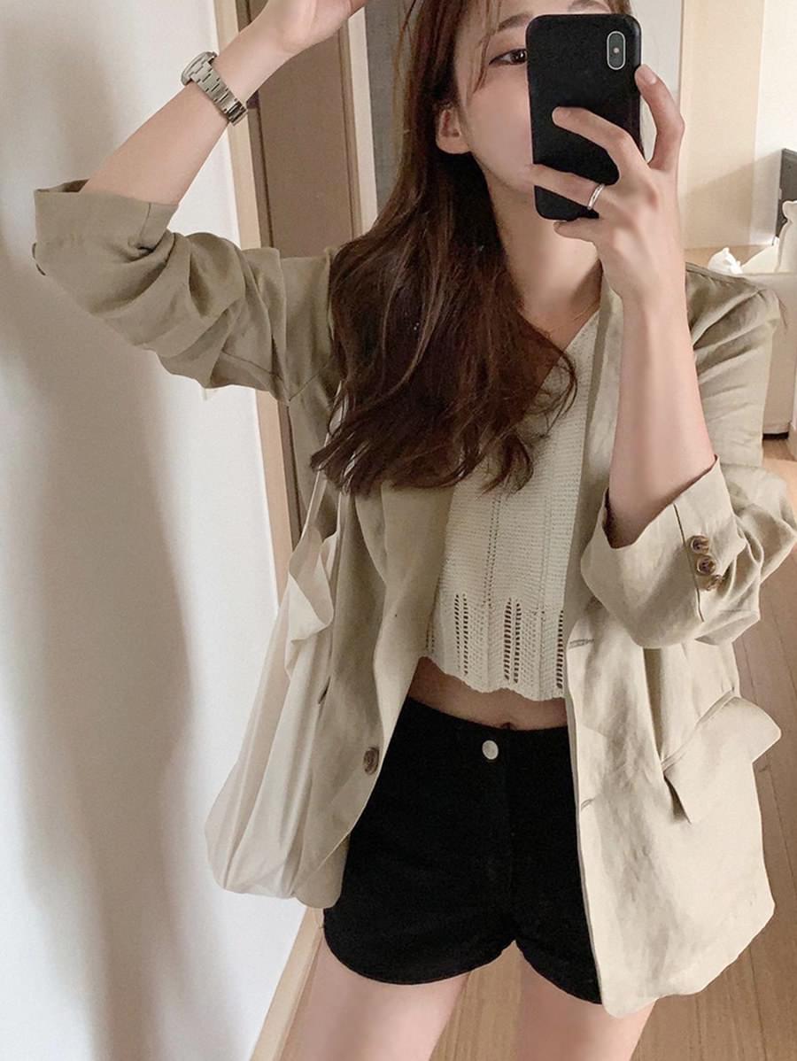 라이크 린넨 자켓