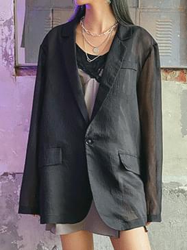 다코 시스루자켓