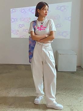 Loudon cropped t-shirt