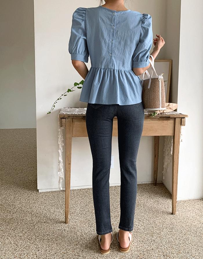 Gray mood denim