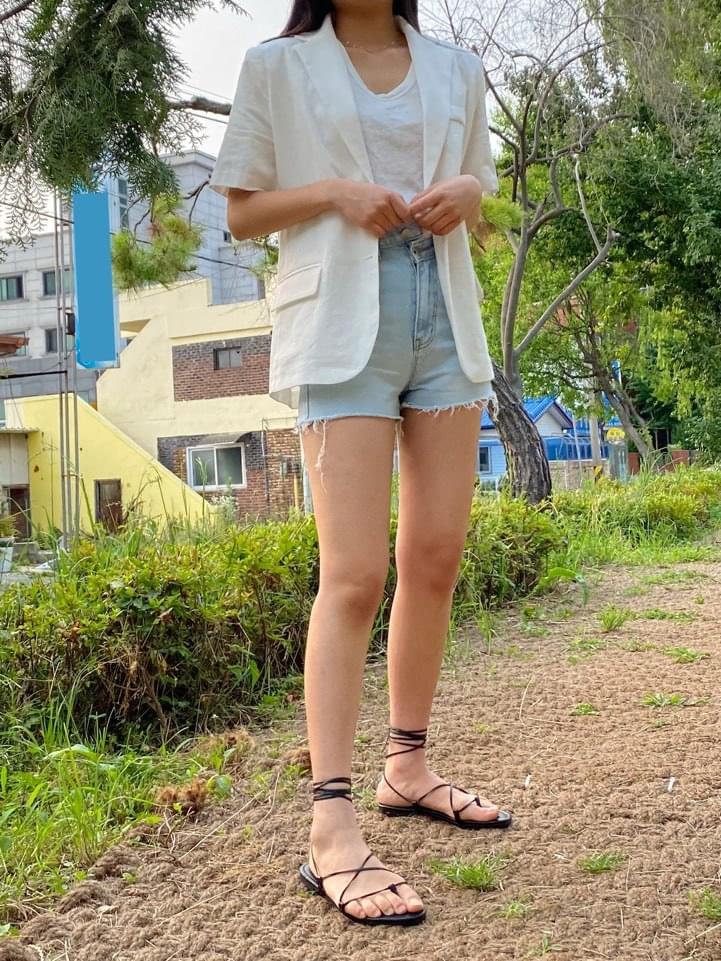 립톤 반팔 자켓