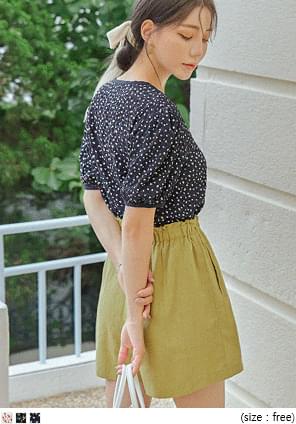 FLOWER COLORING 1/2 BLOUSE - 2 TYPE