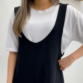 Naughty suspenders pants set