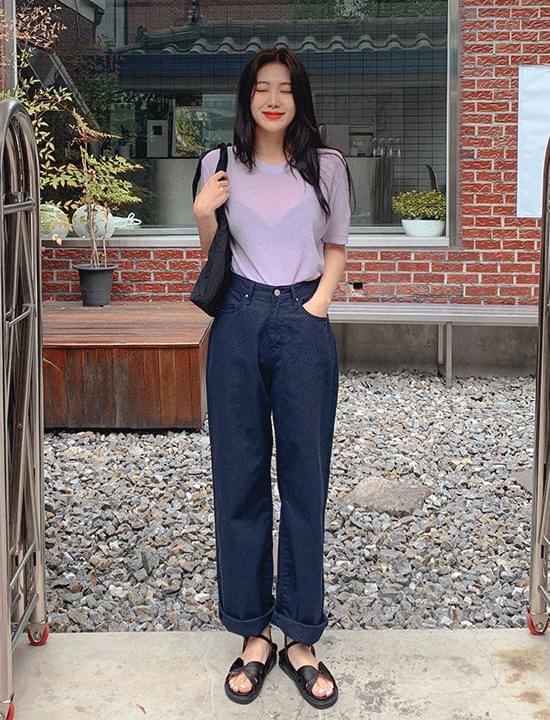Coconut round knit