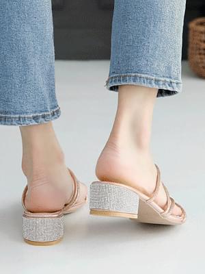 Odule mule slippers 4 cm