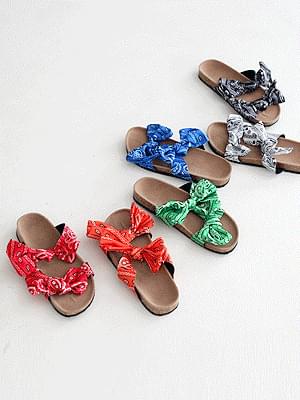 Tvel Paisley Slippers 2cm
