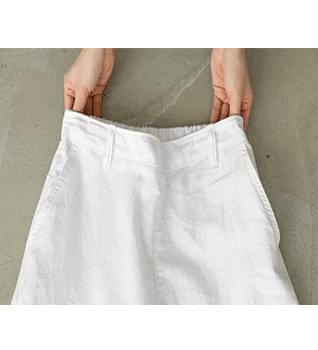 73617코튼 와이드핏 밴딩 팬츠 #73617