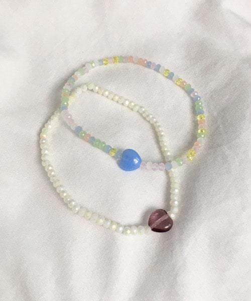 pastel garden bracelet