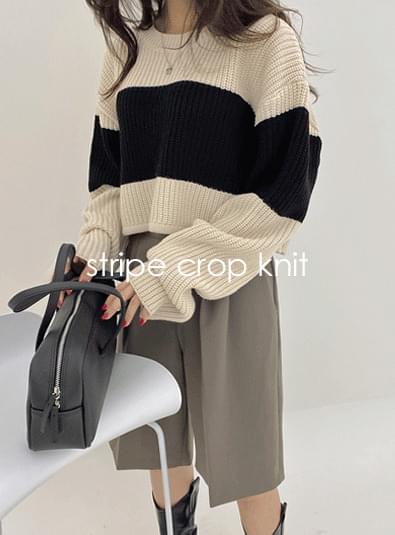 Dangara crop knit