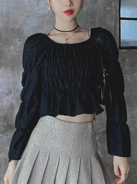 Square mute blouse