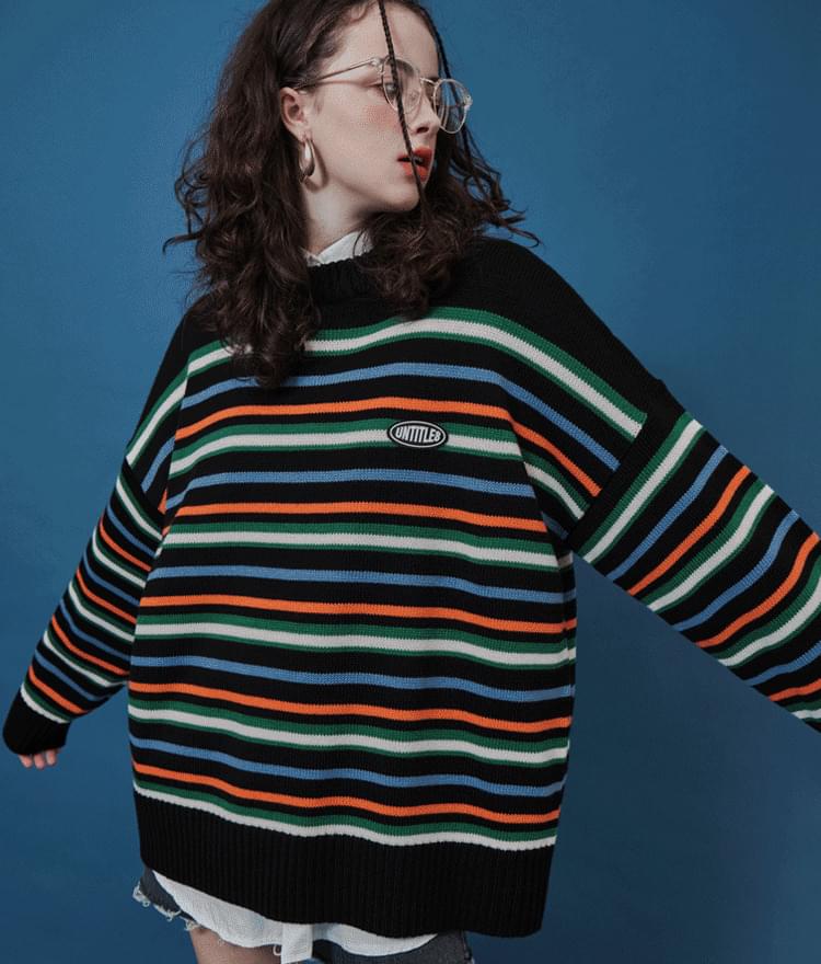 Untitle8 Stripe Knit