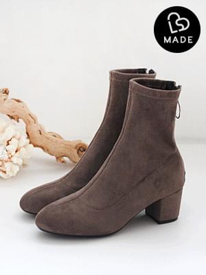 Back Goddess Socks Ankle Boots 5cm