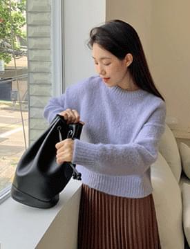 Again Alpha Color Round Knit 針織衫