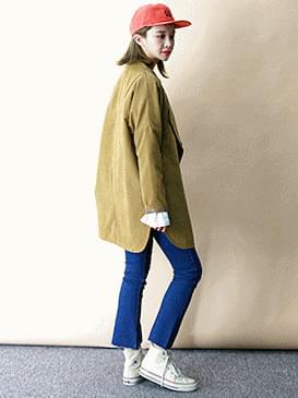 Loose Fit City Suede Jacket jacket