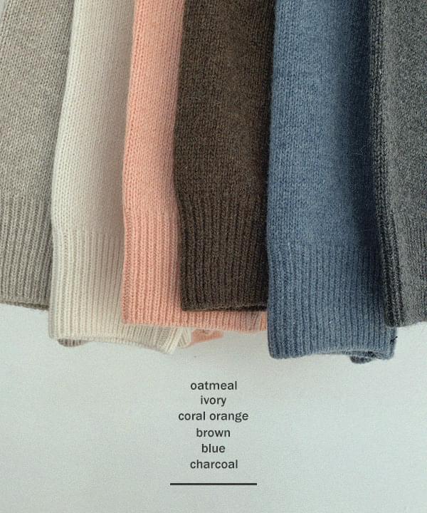 New Popo Loose Fit Ramswool Round Knit *