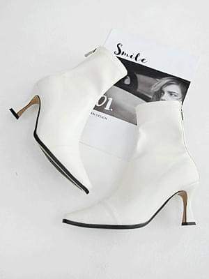Two-Pin Socks Ankle Boots 7cm