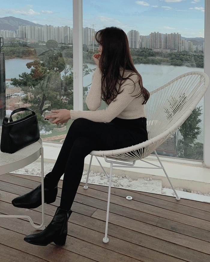 Bellina ribbed polar knit