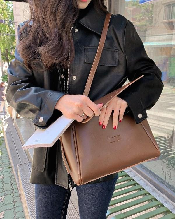 Willie leather shoulder bag