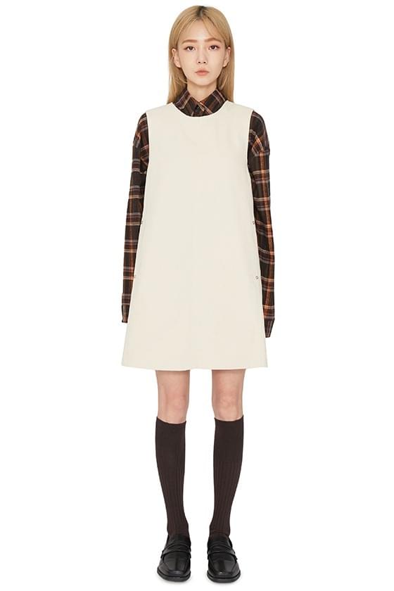 Venice crew neck mini dress ワンピース