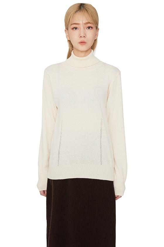 Main Cashmere Turtleneck Knit ニット