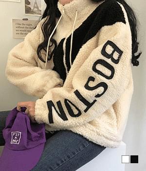 보스턴 뽀글이 점퍼
