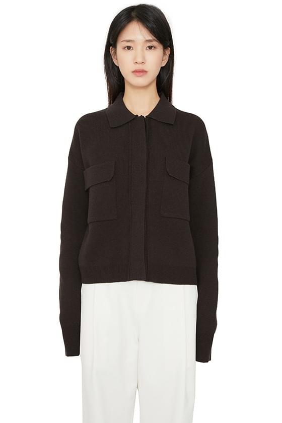 Sander pocket knit cardigan