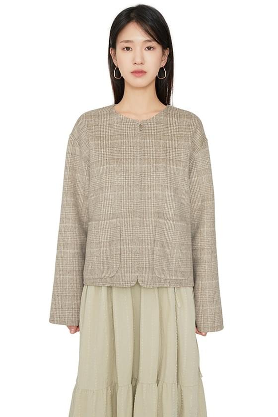 Howell handmade zip-up short coat