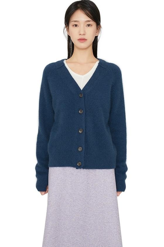 Maring raccoon merino wool cardigan