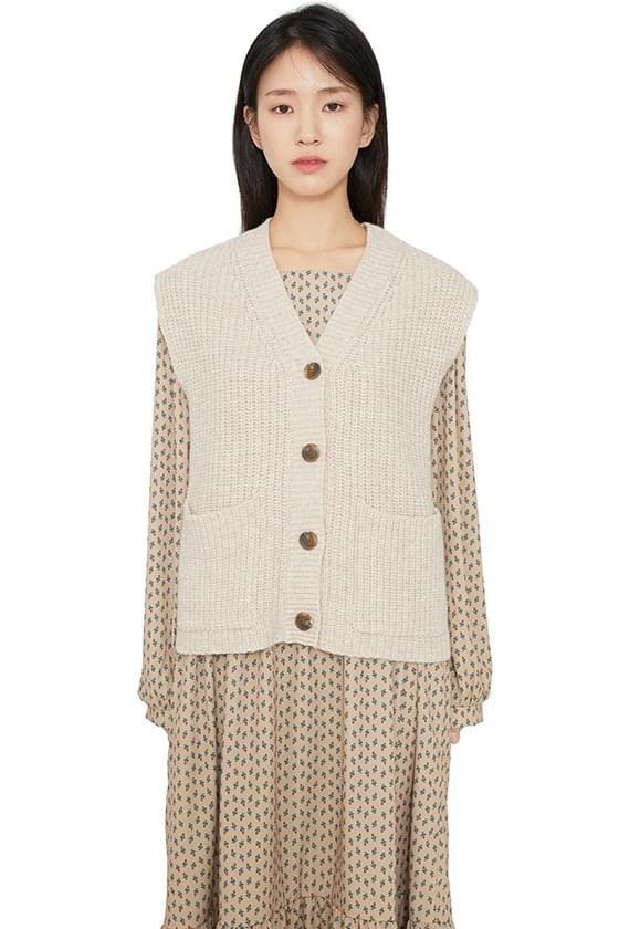 You's Lambs Wool Knit Vest