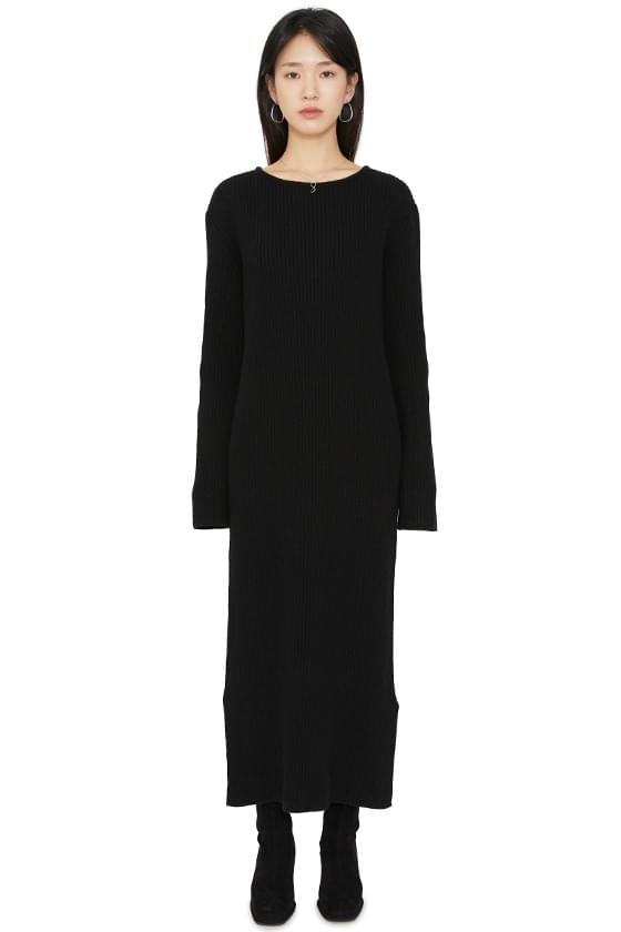 Carrot Knit Maxi Dress
