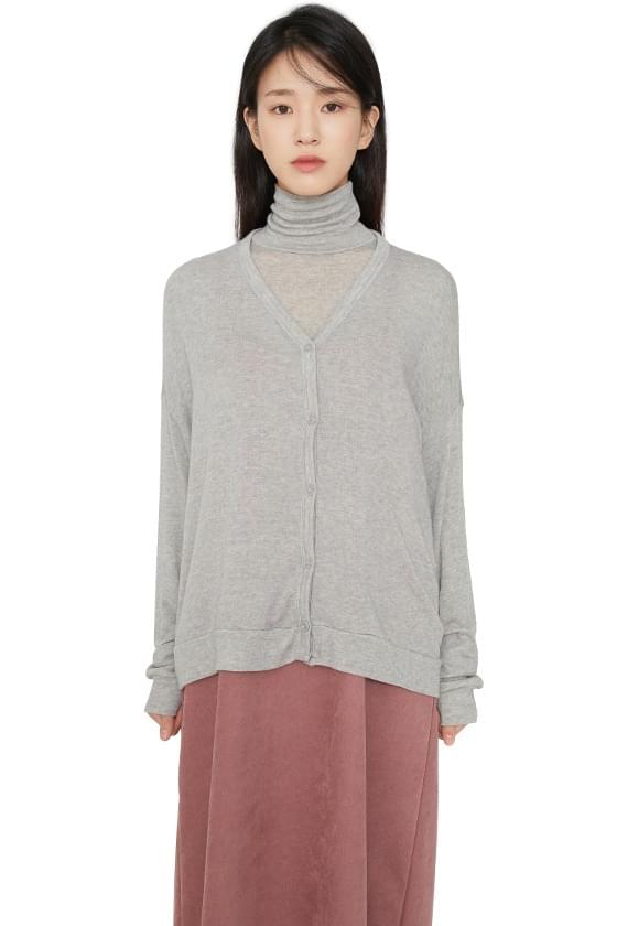 Ander Tencel two-way cardigan