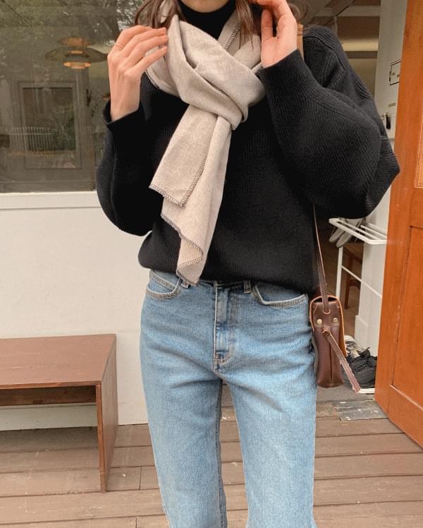 Roble ribbed polar knit