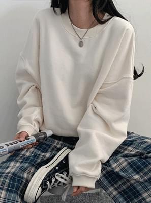 뽀송양기모맨투맨(4color)