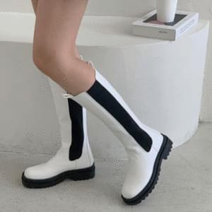 첼시 밴딩 롱부츠5cm