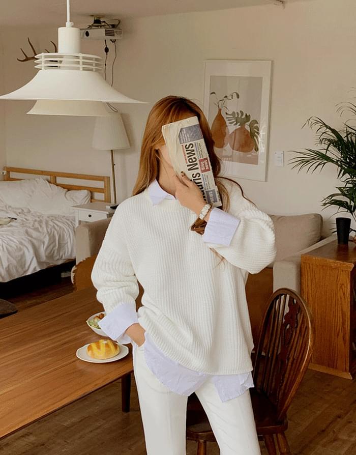 Andrihazzi Over Fit Round Knit