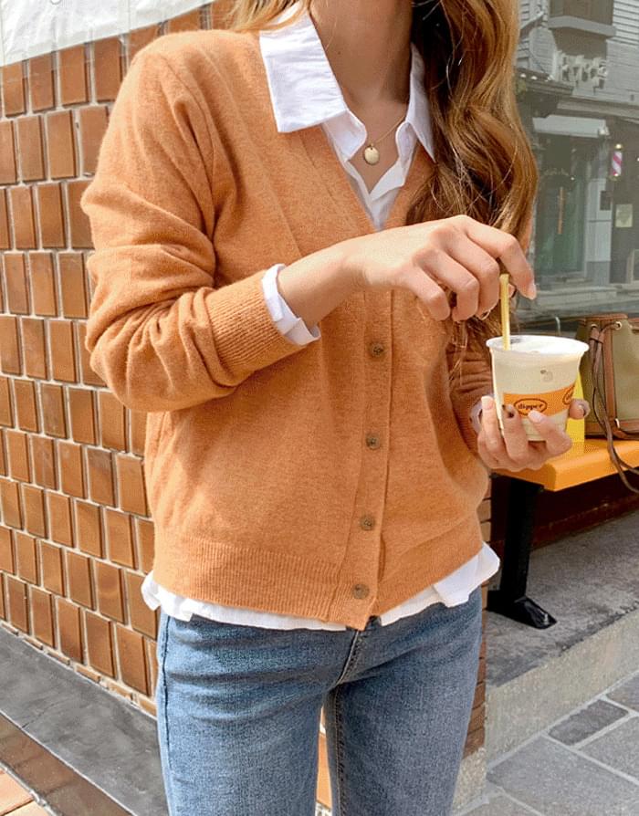 Cash Soft Basic Cardigan