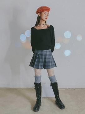 Square Zed Pattern Knit