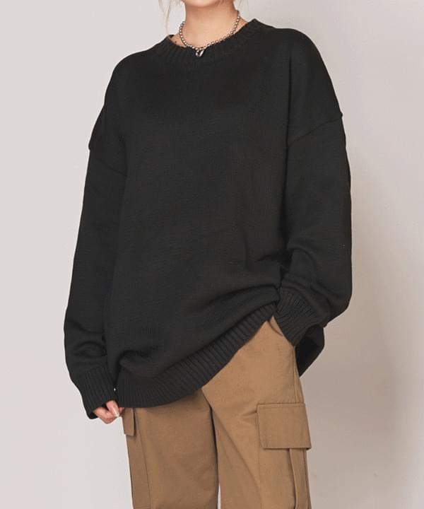 Kono Boxy Fit Plain Knit