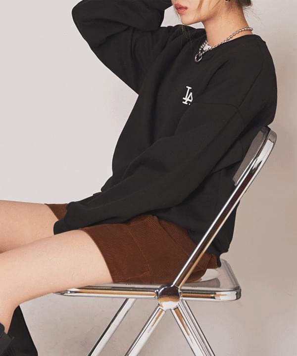 Lettering Rouge Raised Sweatshirt