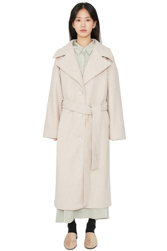 Big lapel overfit long coat 大衣外套