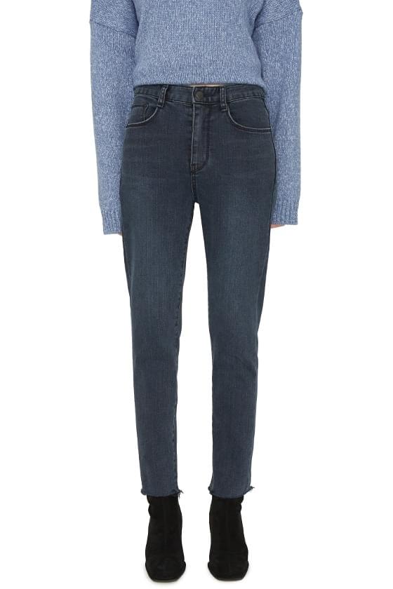 Sheer cut slim jeans 牛仔褲