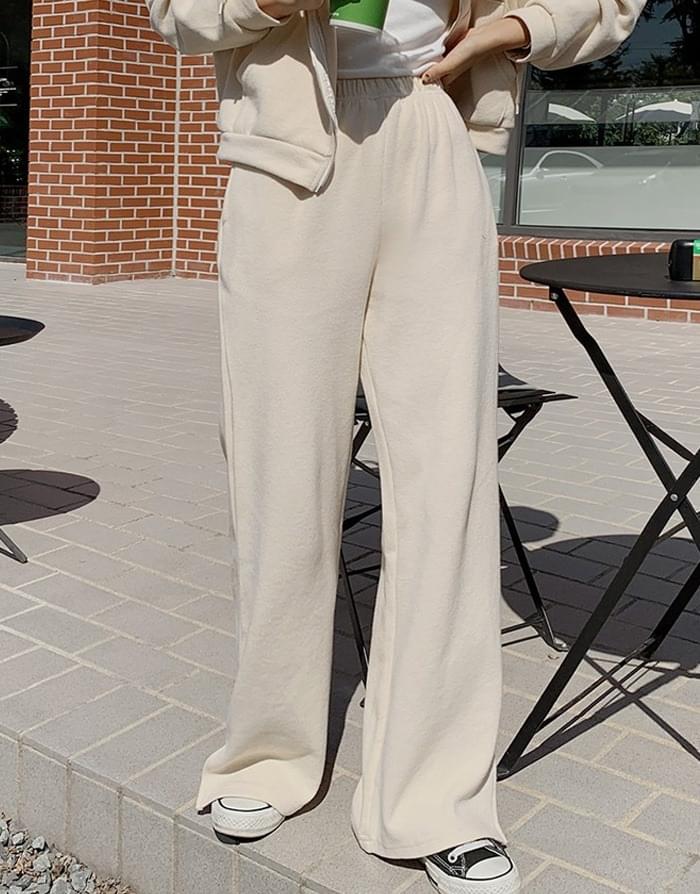 Beni Daily Knit Wide Banding Pants