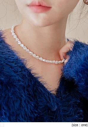 WHITE PEARL NECKLACE ネックレス